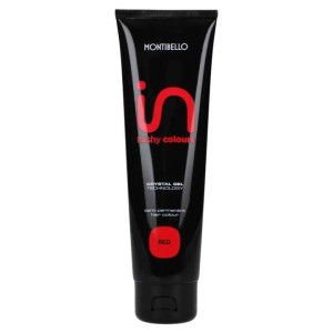 Montibello In Flashy Colours Red 150 ml – Żel koloryzujący bez amoniaku o intensywnym, żywym odcieniu czerwieni