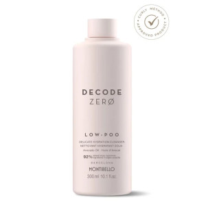 Montibello Decode Zero Low-Poo 300 ml – łagodny szampon nawilżający do włosów i skóry głowy