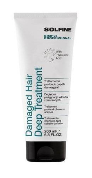 Kuracja do włosów zniszczonych Damaged Care Solfine 200 ml