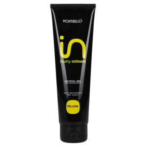 Montibello In Flashy Colours Yellow 150 ml – Żółty żel koloryzujący bez amoniaku do kreatywnych stylizacji