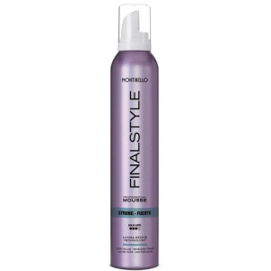 Montibello Finalstyle Strong Mousse 320 ml – Pianka do włosów o mocnym utrwaleniu, objętości i ochronie koloru