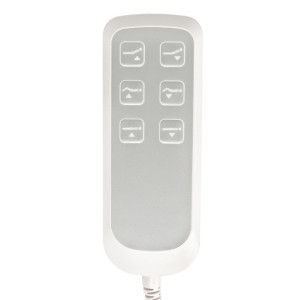Fotel kosmetyczny elektryczny SILLON Lux 273b + taboret 304 biały