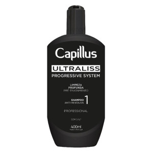 Capillus Ultraliss Nanoplastia, szampon oczyszczający, krok 1, 400ml