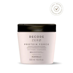 Montibello Decode Zero Protein Force 500 ml – maska proteinowa do włosów zniszczonych