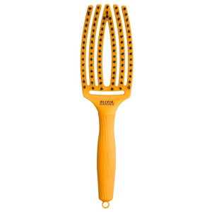Szczotka do włosów Olivia Garden FingerBrush On The Road Again Yellow Sunshine Medium
