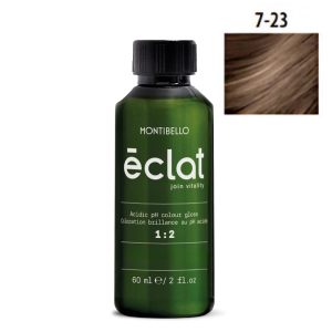 Farba Montibello Éclat 7.23 kwaśna rewitalizująca beżowo-złoty blond 60 ml