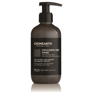 Maska koloryzująca neutralizująca czerwone refleksy Volcanic Ash RICA Cromearth 250 ml