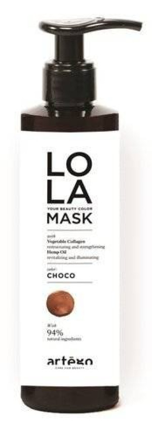 LOLA Your Beauty Color Mask CHOCO 200 ml – Maska koloryzująca w głębokim, czekoladowym odcieniu