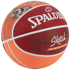 Piłka do koszykówki Spalding Sketch Dribble na zewnątrz