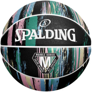 Piłka do koszykówki Spalding Marble Black