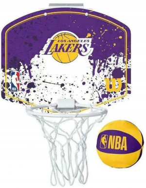 Mini tablica do koszykówki Wilson NBA Los Angeles Lakers