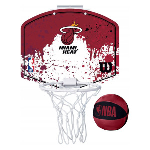 Mini tablica do koszykówki Wilson NBA Miami Heat
