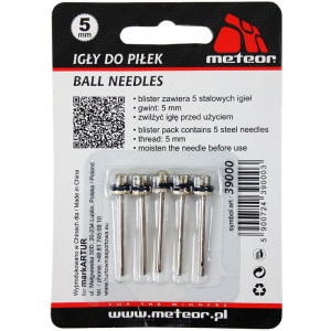 Igły do piłki Meteor 5mm
