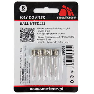 Igły do piłki Meteor 8mm