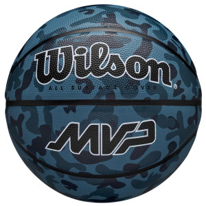 Piłka do koszykówki Wilson MVP Camo Bskt Blue