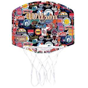 Mini tablica do koszykówki Wilson NBA Retro Mini Hoop
