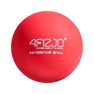 Piłeczka do masażu i terapii punktów spustowych oraz rozluźniania napiętych mięśni Lacrosse ball (Massage ball) CZERWONA