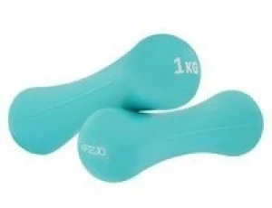 Hantelki neoprenowe 8-shape 2x1 kg