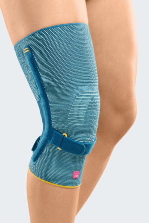 Stabilizator kolana o wysokim stopniu stabilności z pierścieniem silikonowym Medi Genumedi PSS