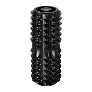Roller z kolcami CROSSFIT EVA 33CM 4FIZJO, wykonany z hipoalergicznej i bezzapachowej pianki EVA, z wypustkami intensywnie masującymi mięśnie, zapewni