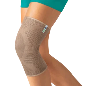 Opaska na kolano Actimove Everyday Supports z zakrytą rzepką, bezszwowa konstrukcja, anatomiczny kształt, unikalna strefa pod kolanem Motion-Comfort-Z
