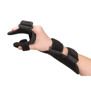 Unieruchamiająca szyna na dłoń i przedramię z ujęciem kciuka