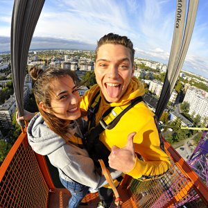 Skok na bungee dla dwojga w Krakowie - Voucher
