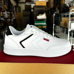 LEVI´S Levis - New Boulevard White Black 38 Hvit unisex