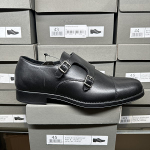 GREGERS - Monkstrap Black 46 Sort male