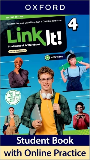 Link It! 2E Level 4 SB + WB + online - Phillippa Bowen - książka