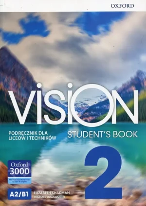 Vision 2. Język angielski. Podręcznik. Liceum i technikum - Elizabeth Sharman - książka