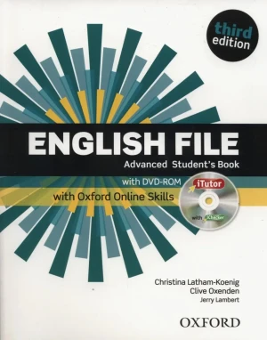 English File Advanced Student's Book +DVD + Oxford Online Skills - Christina Latham-Koenig, Clive Oxenden, Jerry Lam - książka