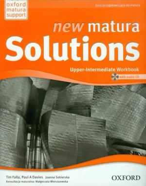 New Matura Solutions. Upper-Intermediate Workbook + CD - Falla Tim, Davies Paul A, Sobierska Joanna - książka