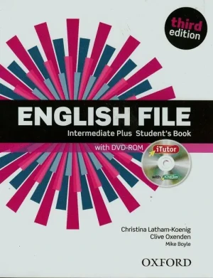 English File Intermediate Plus Student's Book + DVD - Christina Latham-Koenig, Clice Oxenden, Mike Boyle - książka