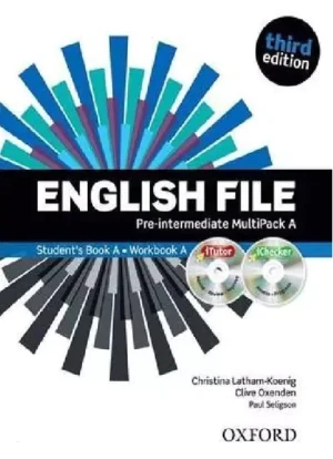 English File 3Ed Pre-Intermediate  Multipack A with iTutor + iChecker - Christina Latham-Koenig, Clive Oxenden - książka