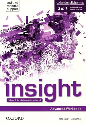 Insight. Advanced. Workbook + Online Practice - praca zbiorowa - książka