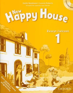 Happy House NEW 1 WB+CD OXFORD -  - książka