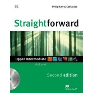 Straightforward (2nd Edition) Upper Intermediate Workbook without Answer Key with CD - praca zbiorowa - książka