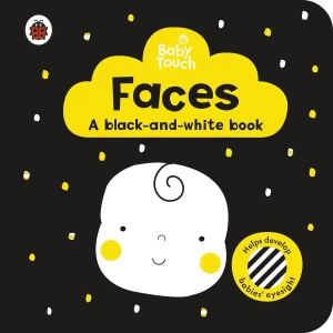 Baby Touch: Faces: a black-and white-book - Opracowanie zbiorowe - książka