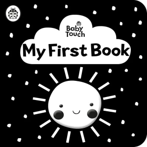 Baby Touch: My First Book: a black-and-white cloth book - praca zbiorowa - książka