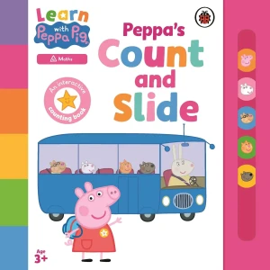 Peppa's Count and Slide. Learn with Peppa - Opracowanie zbiorowe - książka