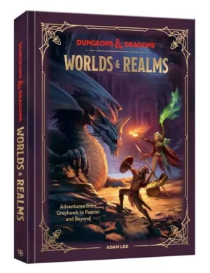 Dungeons & Dragons Worlds & Realms - Official Dungeons & Dragons Licensed - książka