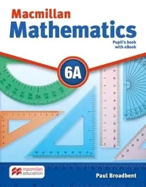 Macmillan Mathematics 6A PB + eBook - Paul Broadbent - książka