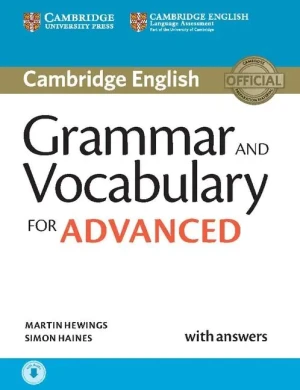 Grammar and Vocabulary for Advanced Book with Answers and Audio - Hewings Amrtin - książka
