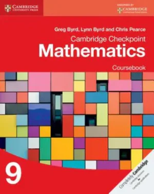 Cambridge Checkpoint Mathematics Coursebook 9 - Chris Pearce - książka