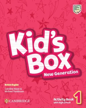 Kid's Box New Generation 1. Activity Book with Digital Pack British English - Michael Tomlinson - książka