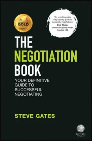 The Negotiation Book - Steve Gates - książka