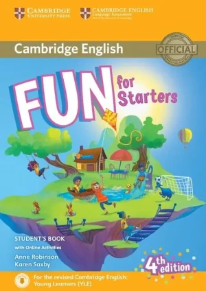 Fun for Starters Student's Book with Online Activities with - Karen Saxby - książka