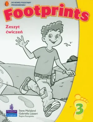 Footprints 3 + Poradnik dla rodziców - Gabriella Lazzeri, Steve Marsland - książka