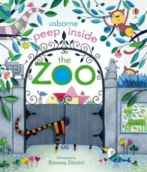 Peep Inside: The Zoo - Milbourne Anna - książka